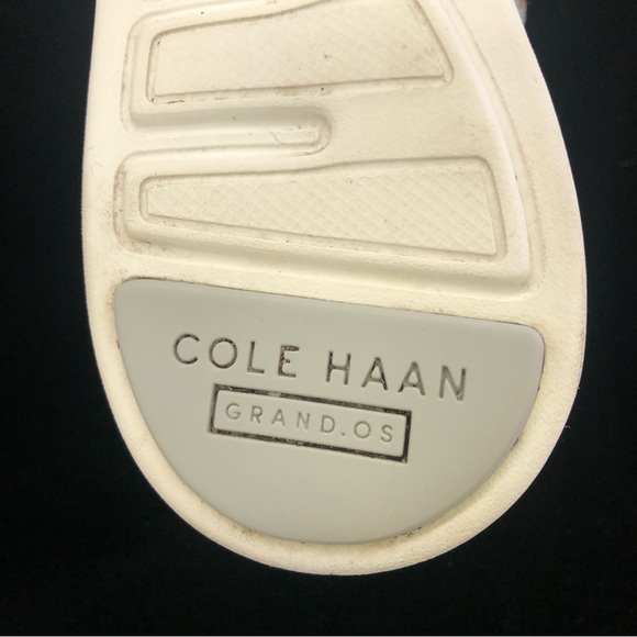 Cole Haan women’s silver wingtip Grand sneakers size 8-1/2 - Picture 8 of 12